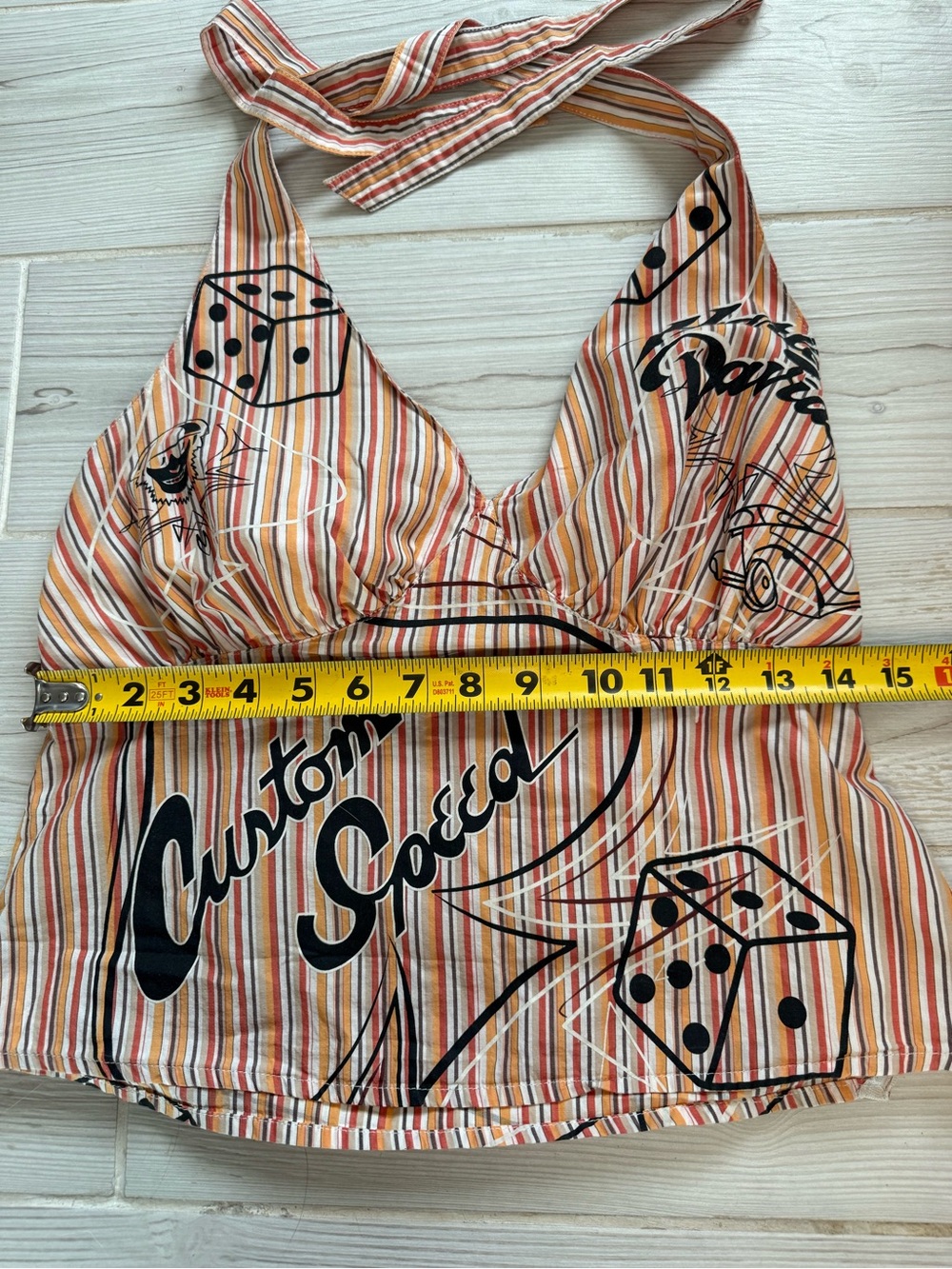 Harley-Davidson Vintage Pinstripe Halter - Picture 3 of 7